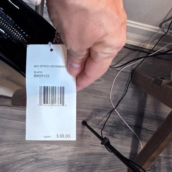 Betsey johnson bat whitchy crossbody nwt halloween costume - Picture 3 of 5